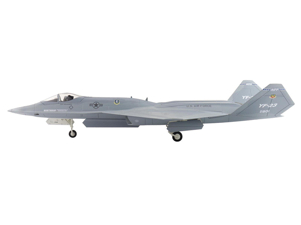 Northrop YF-23 Black Widow II Stealth Fighter Aircraft "#87-0801 PAV-2" (1990) United States Air Force "Air Power Series" 1/72 Diecast Model by Hobby Master LuxuryLifeWay Online Store