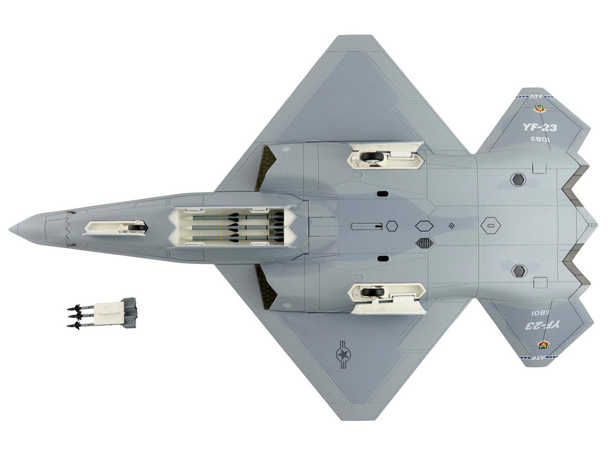 Northrop YF-23 Black Widow II Stealth Fighter Aircraft "#87-0801 PAV-2" (1990) United States Air Force "Air Power Series" 1/72 Diecast Model by Hobby Master LuxuryLifeWay Online Store