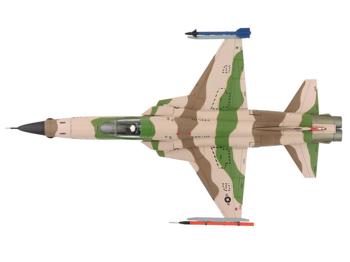 Northrop F-5N Tiger II Aircraft "Red 117 761533 Adversary Fighter VFC-111 Sundowners" United States Navy "Air Power Series" 1/72 Diecast Model by Hobby Master LuxuryLifeWay Online Store