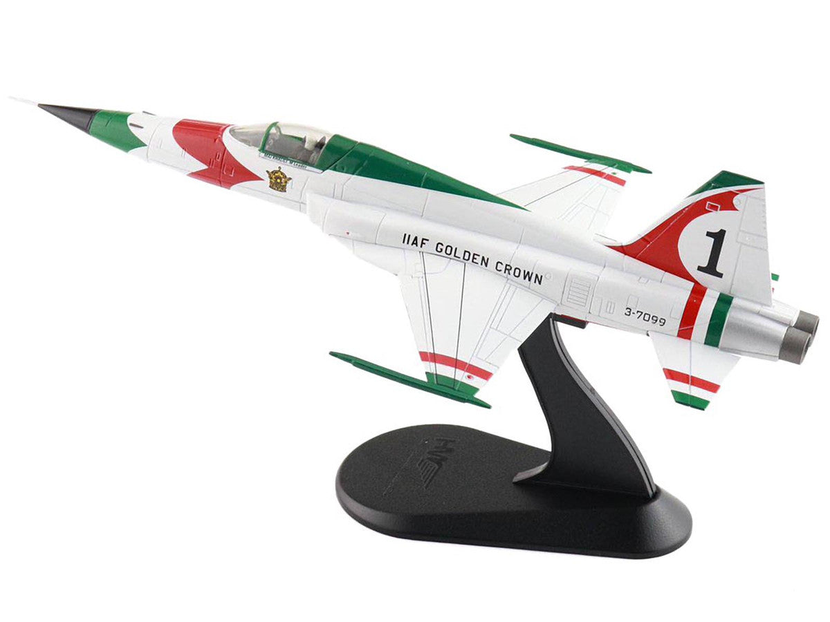 Northrop F-5E Tiger II Aircraft "#1 3-7099 IIAF Golden Crown" Imperial Iranian Air Force "Air Power Series" 1/72 Diecast Model by Hobby Master LuxuryLifeWay Online Store