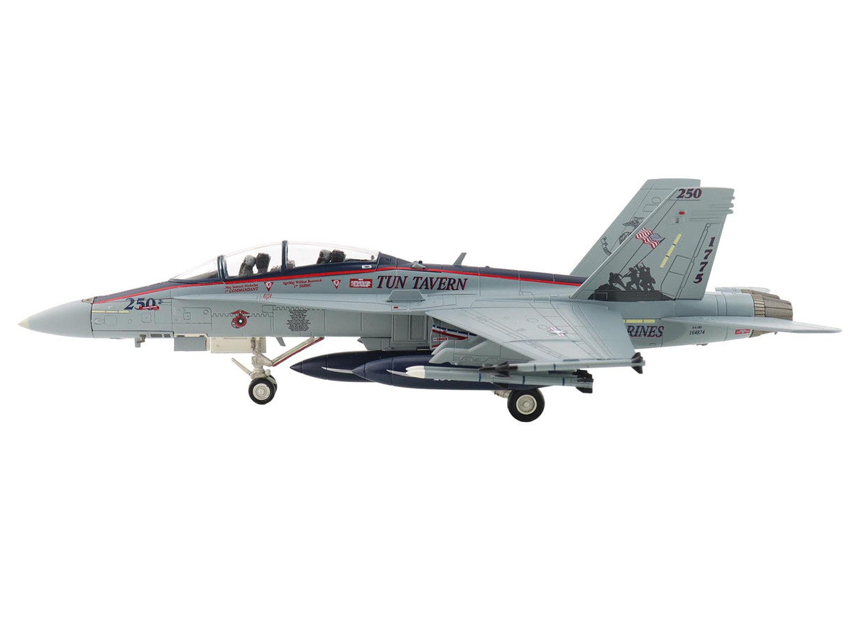 McDonnell Douglas F/A-18D Hornet Aircraft "164874 US Marines 250 Years VMFA-112 Cowboys" (2025) United States Marines "Air Power Series" 1/72 Diecast Model by Hobby Master LuxuryLifeWay Online Store