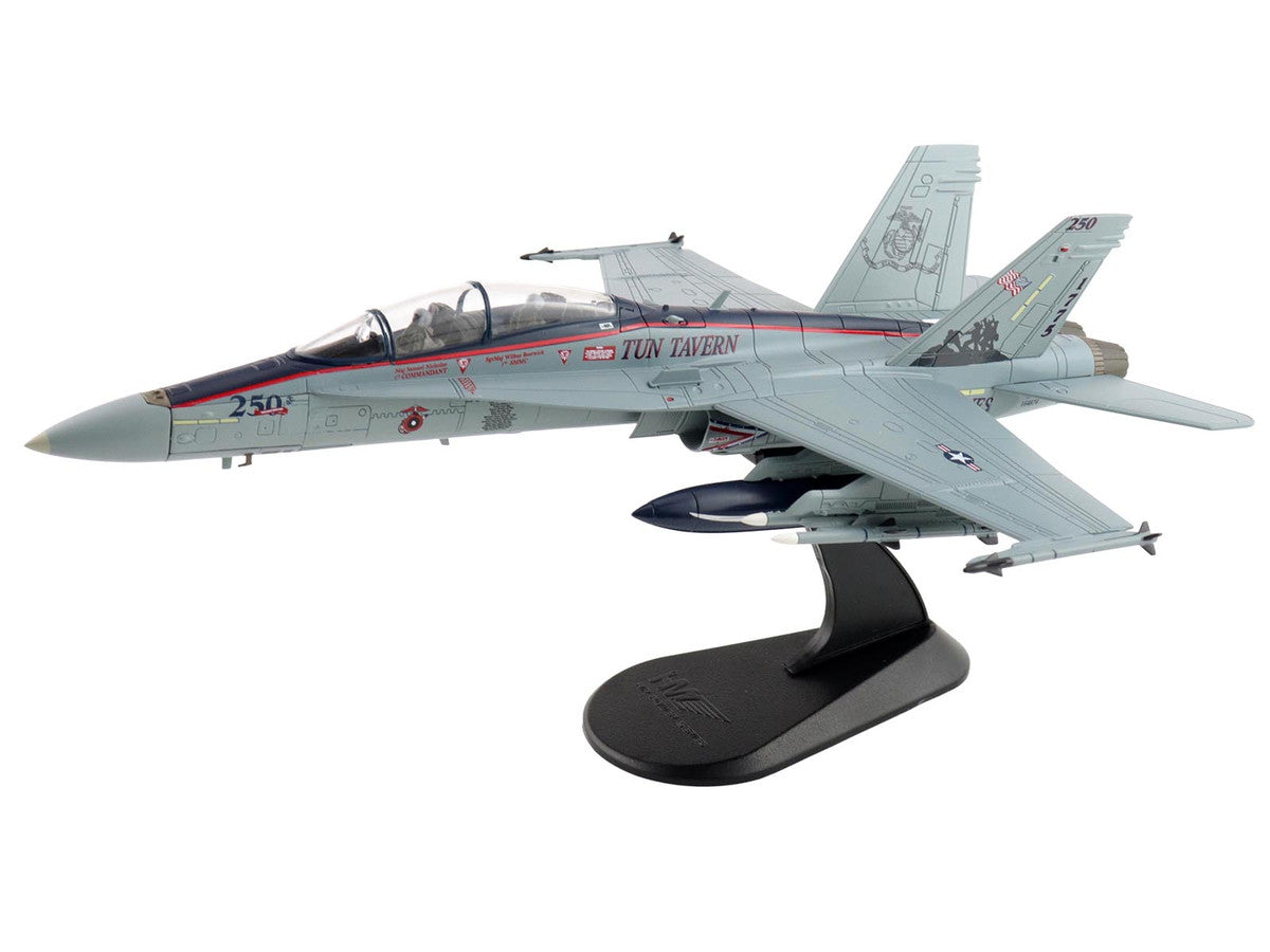 McDonnell Douglas F/A-18D Hornet Aircraft "164874 US Marines 250 Years VMFA-112 Cowboys" (2025) United States Marines "Air Power Series" 1/72 Diecast Model by Hobby Master LuxuryLifeWay Online Store