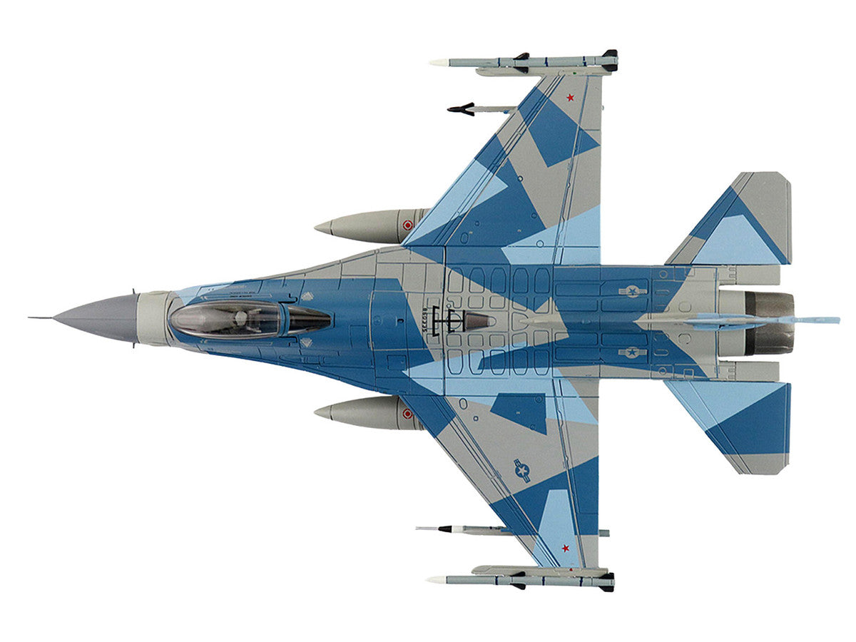 Lockheed F-16C Fighting Falcon Fighter Aircraft "86-0335 Blue Splinter 354th Wing 18th AGRS Eielson AFB" (2018) United States Air Force "Air Power Series" 1/72 Diecast Model by Hobby Master LuxuryLifeWay Online Store