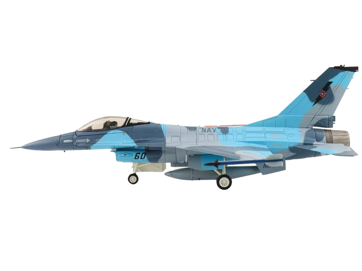 Lockheed F-16A Fighting Falcon Fighter Aircraft "NSAWC Adversary" (2006-2008) United States Navy "Air Power Series" 1/72 Diecast Model by Hobby Master LuxuryLifeWay Online Store