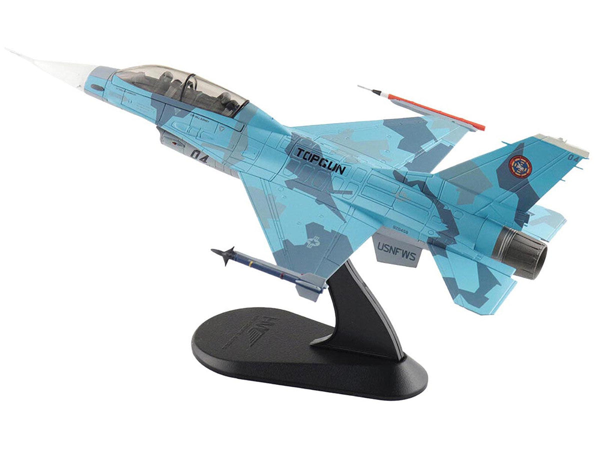 Lockheed F-16B Fighting Falcon Fighter Aircraft "Top Gun 04 Centennial of Naval Aviation" United States Navy "Air Power Series" 1/72 Diecast Model by Hobby Master LuxuryLifeWay Online Store