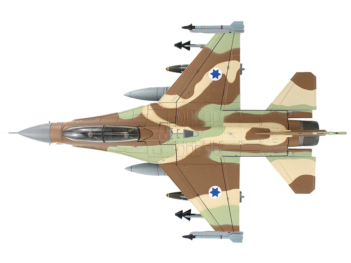 Lockheed F-16D Fighting Falcon Fighter Aircraft "628 Barak 105 Squadron The Scorpion" Israeli Air Force "Air Power Series" 1/72 Diecast Model by Hobby Master LuxuryLifeWay Online Store