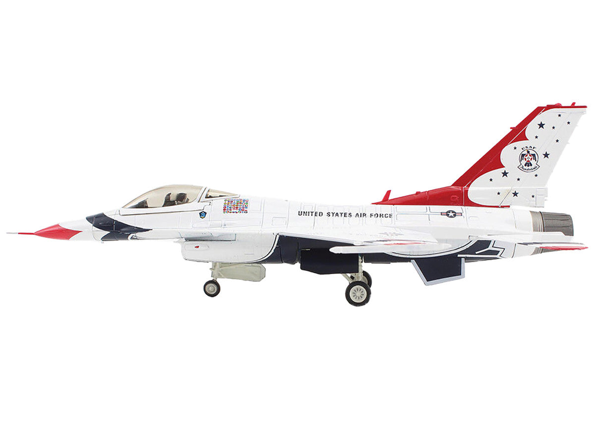 Lockheed F-16C Fighting Falcon Fighter Aircraft "Thunderbirds #1-6 Decals Royal International Air Tattoo" (2017) United States Air Force "Air Power Series" 1/72 Diecast Model by Hobby Master LuxuryLifeWay Online Store
