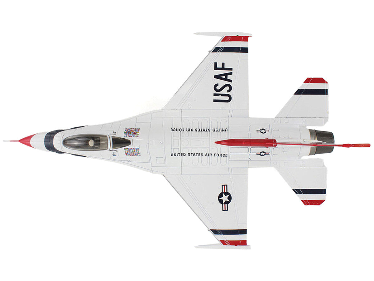 Lockheed F-16C Fighting Falcon Fighter Aircraft "Thunderbirds #1-6 Decals Royal International Air Tattoo" (2017) United States Air Force "Air Power Series" 1/72 Diecast Model by Hobby Master LuxuryLifeWay Online Store