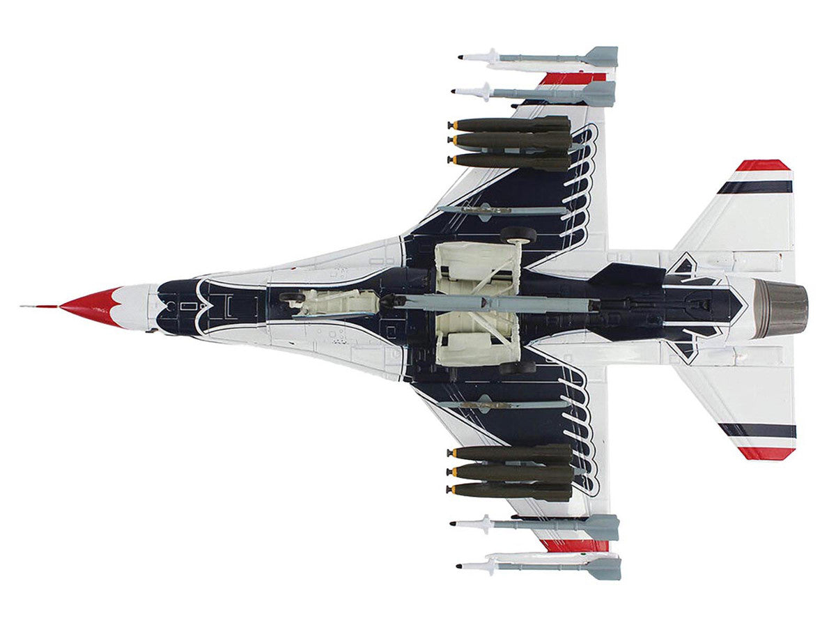 Lockheed F-16C Fighting Falcon Fighter Aircraft "No.10 Thunderbirds Warbird" United States Air Force "Air Power Series" 1/72 Diecast Model by Hobby Master LuxuryLifeWay Online Store