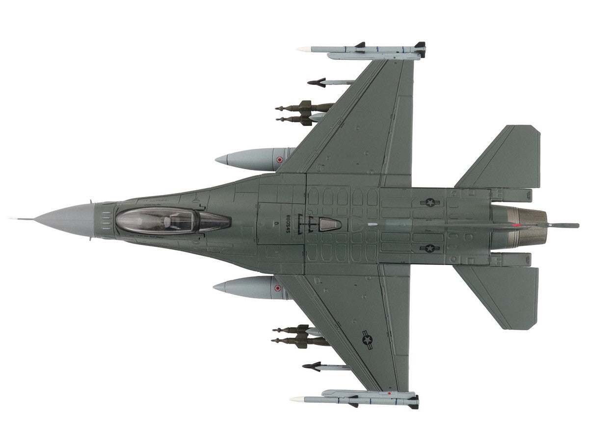 Lockheed F-16C Fighting Falcon Fighter Aircraft "88-0545 138th Fighter Wing Oklahoma Air National Guard" (2024) United States Air Force "Air Power Series" 1/72 Diecast Model by Hobby Master LuxuryLifeWay Online Store