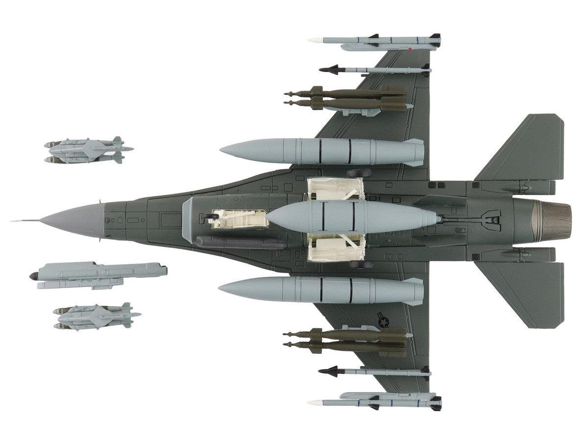 Lockheed F-16C Fighting Falcon Fighter Aircraft "88-0545 138th Fighter Wing Oklahoma Air National Guard" (2024) United States Air Force "Air Power Series" 1/72 Diecast Model by Hobby Master LuxuryLifeWay Online Store
