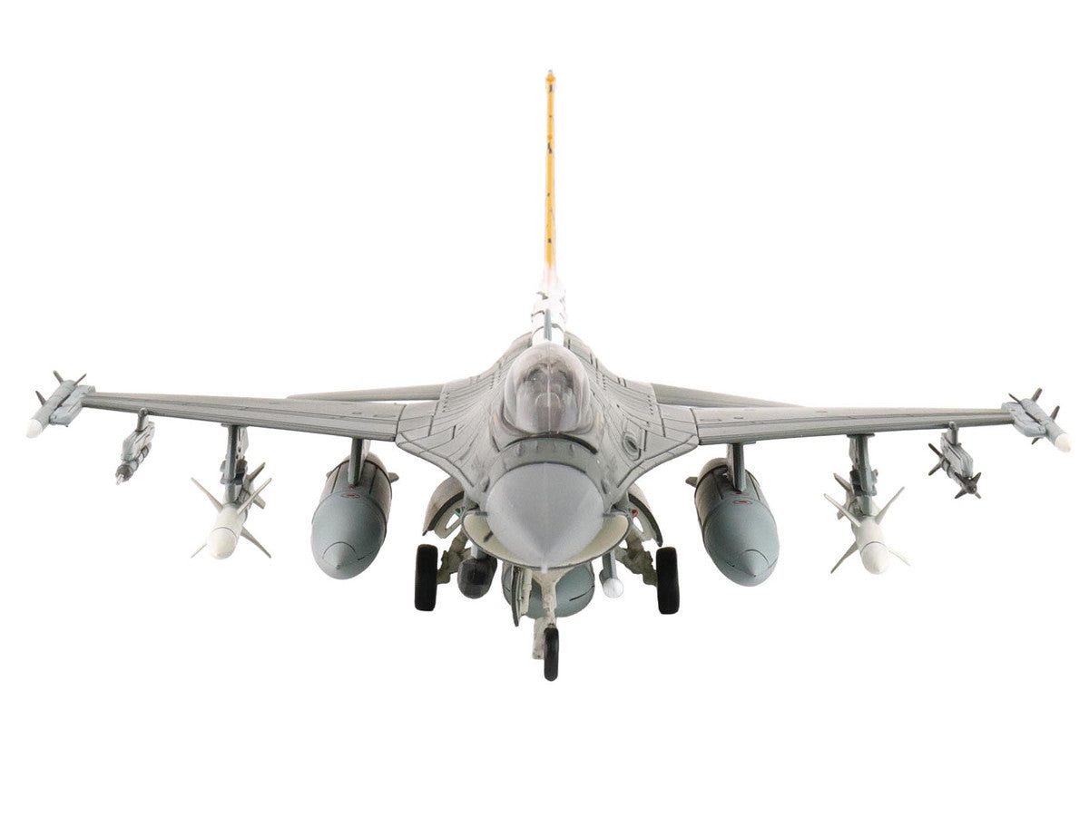 Lockheed F-16CM Fighting Falcon Fighter Aircraft "91-0379 Tiger Tiger 1 79th Fighter Squadron Shaw Air Force Base" (2023) United States Air Force "Air Power Series" 1/72 Diecast Model by Hobby Master LuxuryLifeWay Online Store