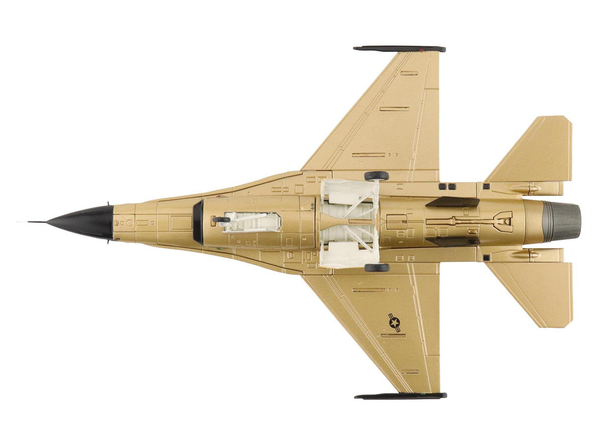 Lockheed F-16A Fighting Falcon Fighter Aircraft "85-1565 Golden Bat Viper 185 ARW Iowa ANG Squadron 50th Anniversary" (2022) United States Air Force "Air Power Series" 1/72 Diecast Model by Hobby Master LuxuryLifeWay Online Store