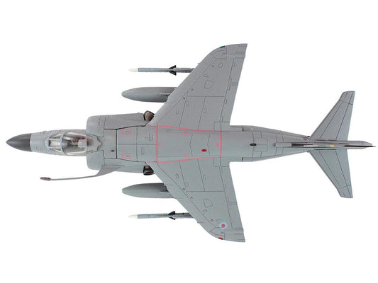 British Aerospace Sea Harrier FA.2 Aircraft with Sea Eagle Missiles "ZH804 Fairford" (2002) British Royal Navy "Air Power Series" 1/72 Diecast Model by Hobby Master LuxuryLifeWay Online Store