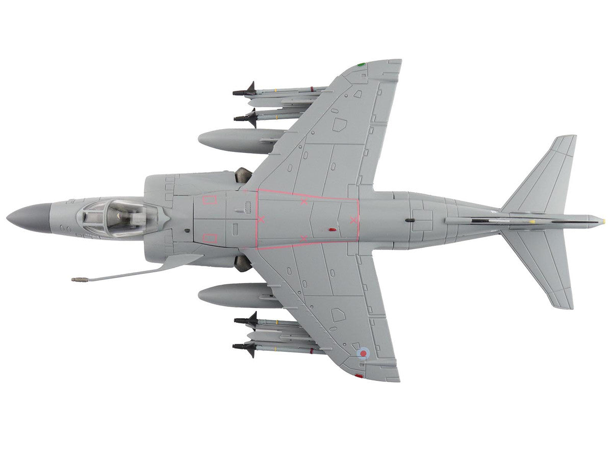 British Aerospace Sea Harrier FA.2 Aircraft with Sea Eagle Missiles "ZH796" (2018) British Royal Navy "Air Power Series" 1/72 Diecast Model by Hobby Master LuxuryLifeWay Online Store