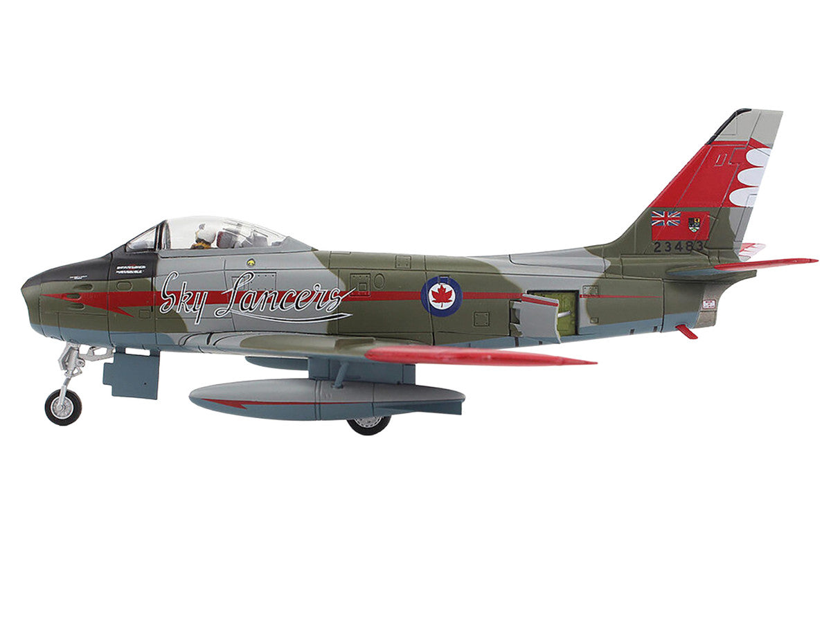 Canadair Sabre Mk.6 Fighter Aircraft "Sky Lancers" (1956) Royal Canadian Air Force "Air Power Series" 1/72 Diecast Model by Hobby Master LuxuryLifeWay Online Store