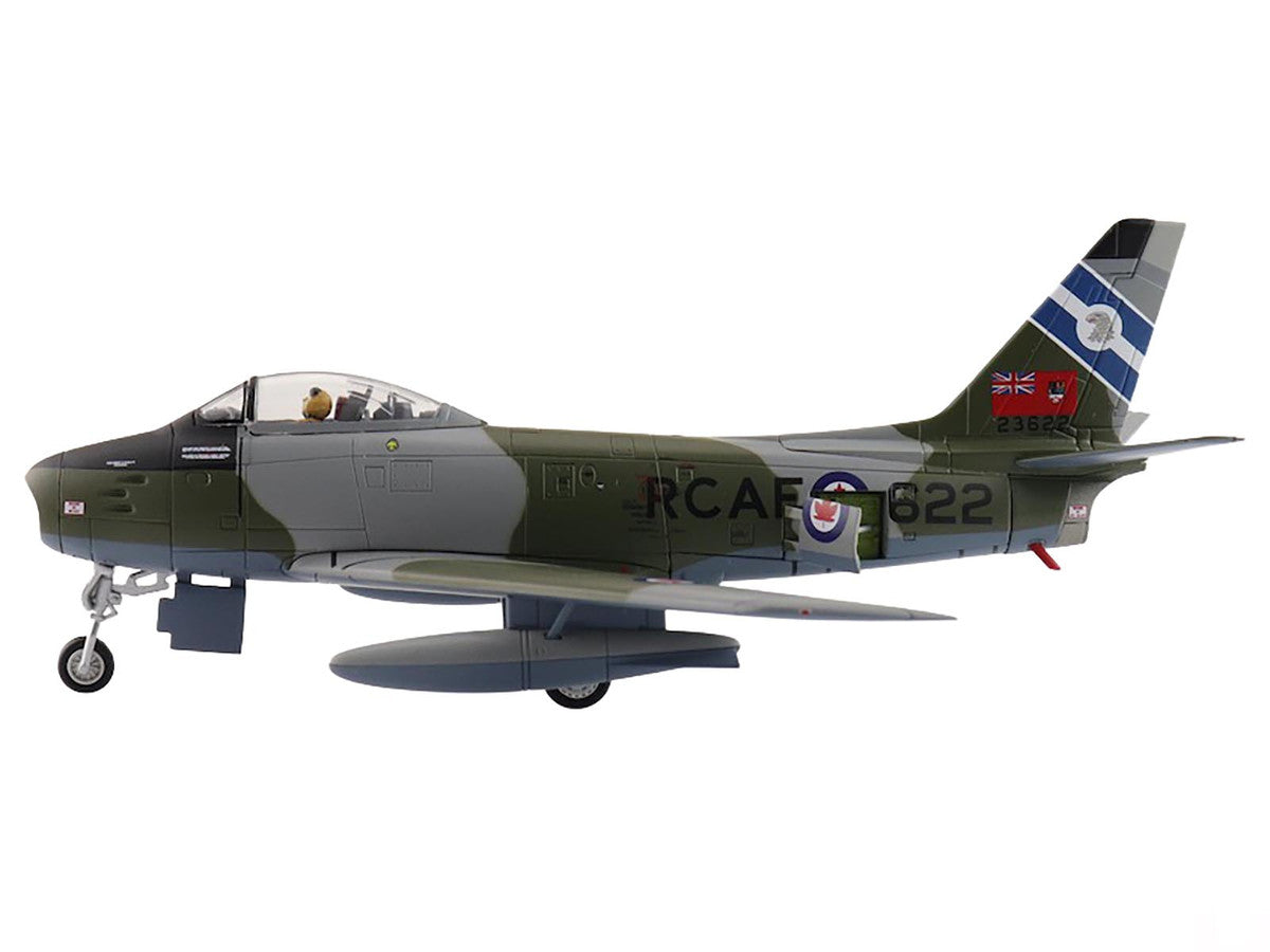 Canadair Sabre Mk.6 Fighter Aircraft "23622 430 Squadron" (1950s) Royal Canadian Air Force "Air Power Series" 1/72 Diecast Model by Hobby Master LuxuryLifeWay Online Store
