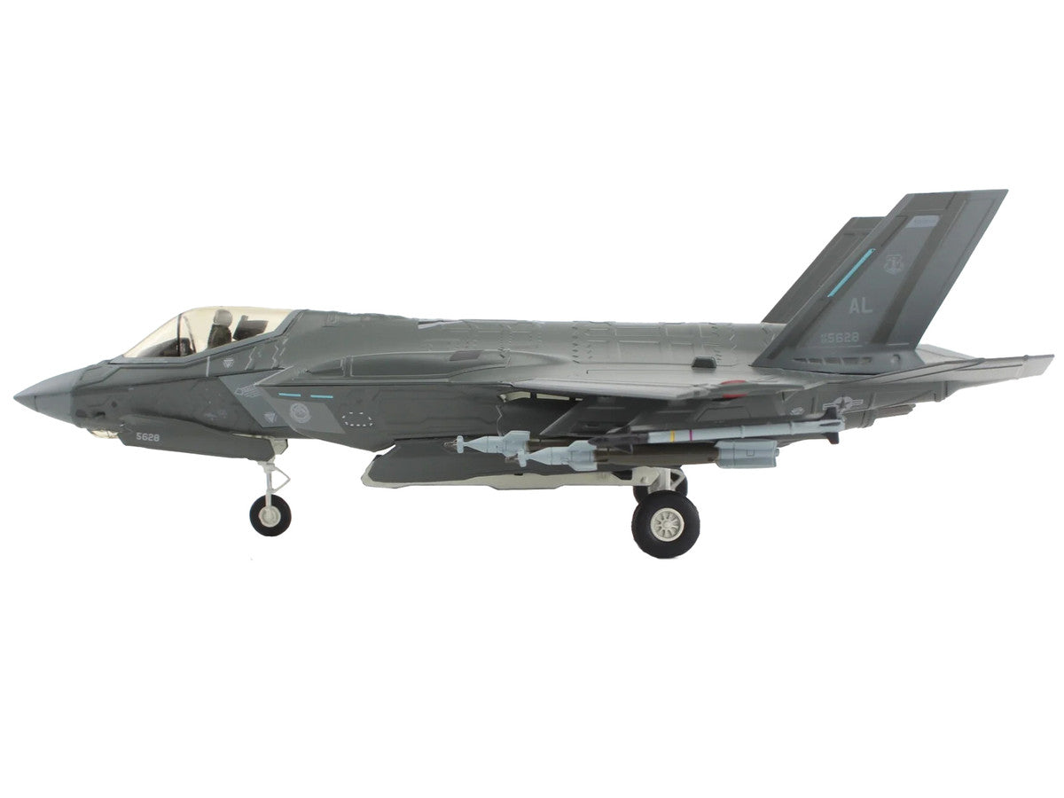 Lockheed Martin F-35A Lightning II Aircraft "100th Fighter Squadron Alabama Air National Guard" (2023) United States Air Force "Air Power Series" 1/72 Diecast Model by Hobby Master LuxuryLifeWay Online Store