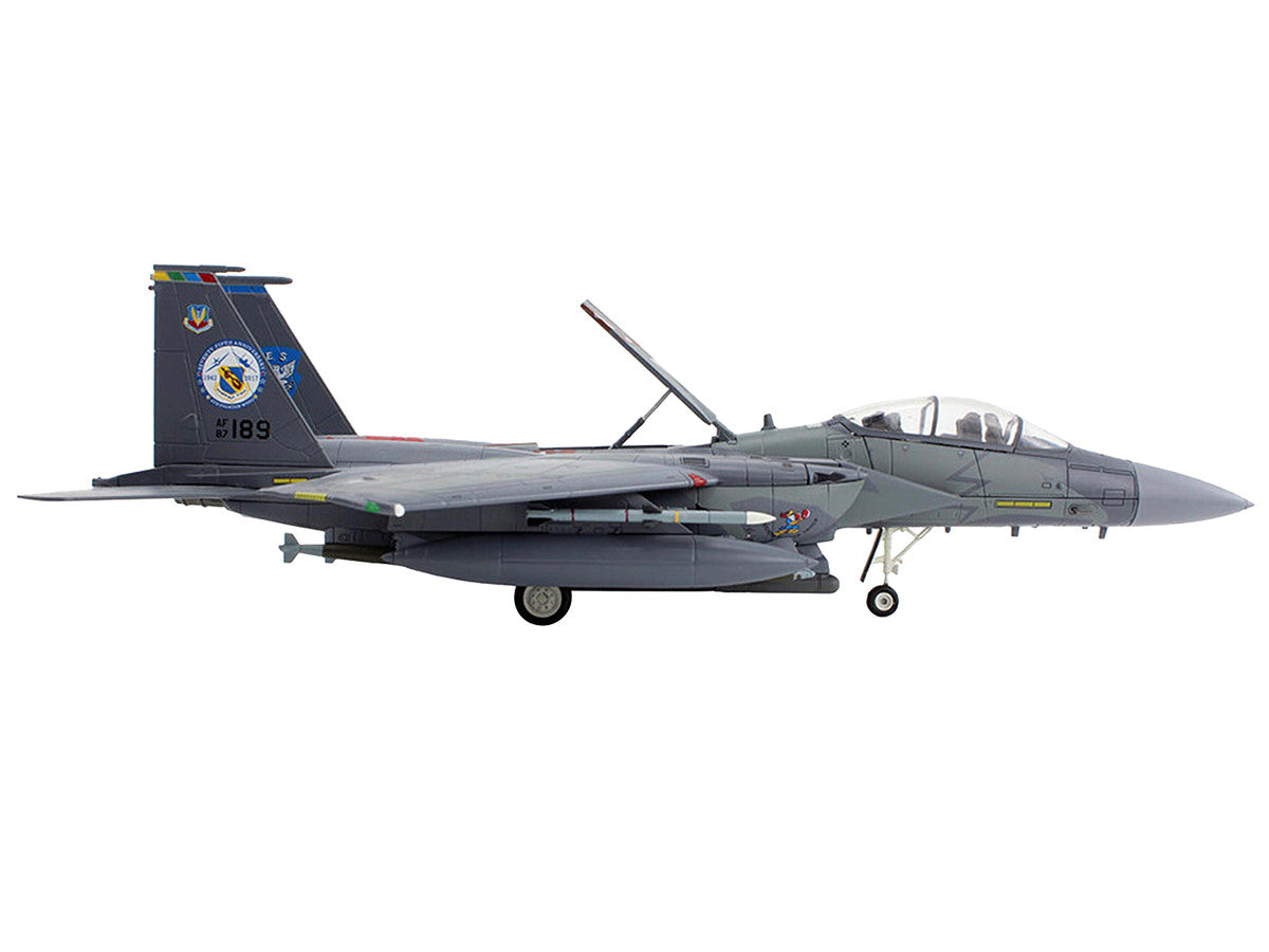 McDonnell Douglas F-15E Strike Eagle Fighter Aircraft "4th FW 75th Anniversary Seymour Johnson AFB" (2018) United States Air Force "Air Power Series" 1/72 Diecast Model by Hobby Master LuxuryLifeWay Online Store