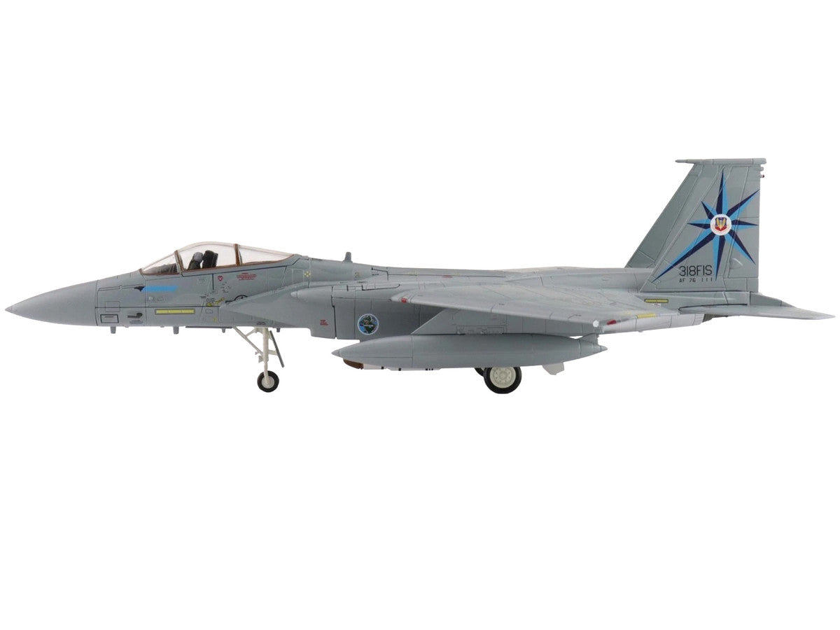 McDonnell Douglas F-15A Eagle Fighter Aircraft "76-0111 318th Fighter Interceptor Squadron" United States Air Force "Air Power Series" 1/72 Diecast Model by Hobby Master LuxuryLifeWay Online Store