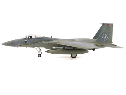 McDonnell Douglas F-15C Eagle Fighter Aircraft "85-0111 11th Air Force Elmendorf Air Force Base Alaska" United States Air Force "Air Power Series" 1/72 Diecast Model by Hobby Master LuxuryLifeWay Online Store
