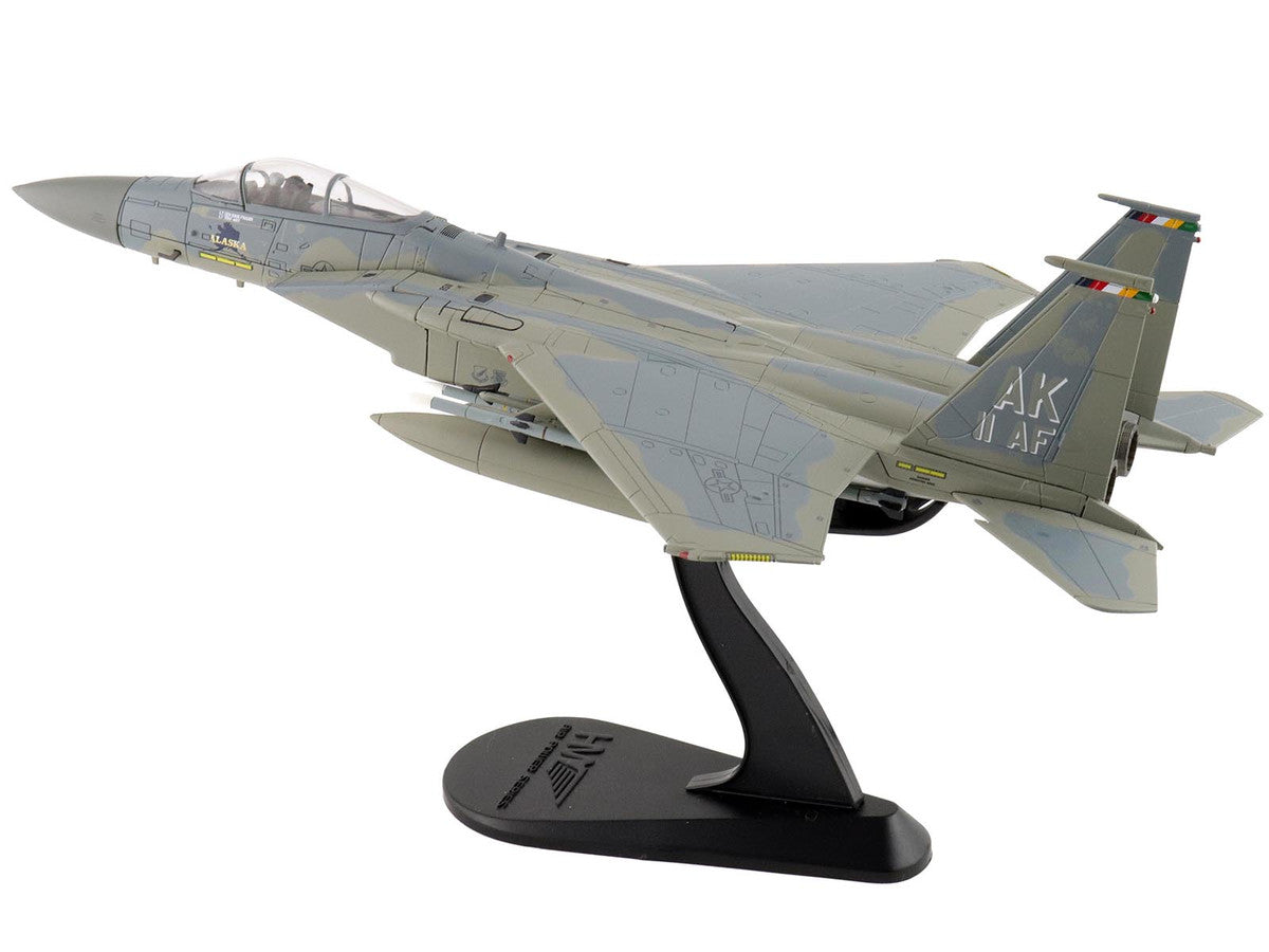 McDonnell Douglas F-15C Eagle Fighter Aircraft "85-0111 11th Air Force Elmendorf Air Force Base Alaska" United States Air Force "Air Power Series" 1/72 Diecast Model by Hobby Master LuxuryLifeWay Online Store