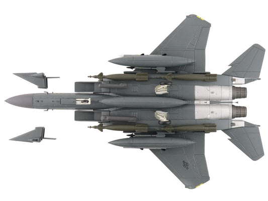 McDonnell Douglas F-15E Strike Eagle Fighter Aircraft "88-0705 90th Fighter Squadron Commanding Officer's Jet" (2005) United States Air Force "Air Power Series" 1/72 Diecast Model by Hobby Master LuxuryLifeWay Online Store