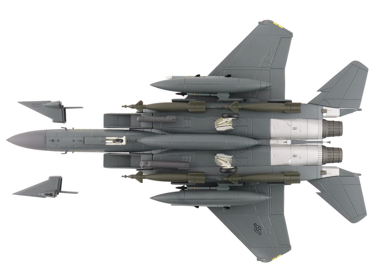 McDonnell Douglas F-15E Strike Eagle Fighter Aircraft "88-0705 90th Fighter Squadron Commanding Officer's Jet" (2005) United States Air Force "Air Power Series" 1/72 Diecast Model by Hobby Master LuxuryLifeWay Online Store