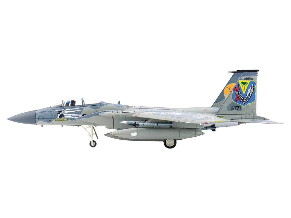 McDonnell Douglas F-15C Eagle Fighter Aircraft "86-0171 Florida ANG 75th Anniversary" (2022) United States Air Force "Air Power Series" 1/72 Diecast Model by Hobby Master LuxuryLifeWay Online Store