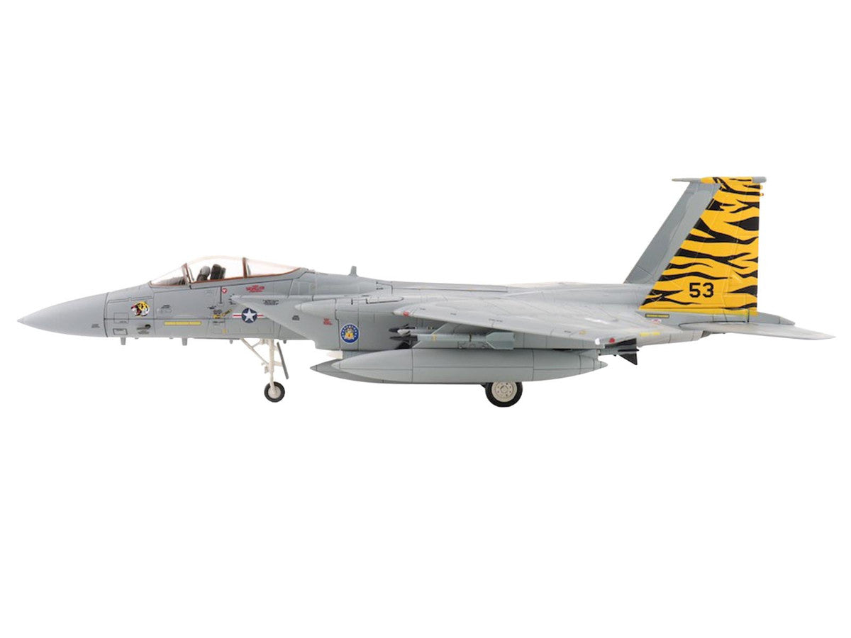 McDonnell Douglas F-15A Eagle Fighter Aircraft "NATO Tiger Meet 36th TFW 53rd TFS Bitburg AFB" (1981) United States Air Force "Air Power Series" 1/72 Diecast Model by Hobby Master LuxuryLifeWay Online Store