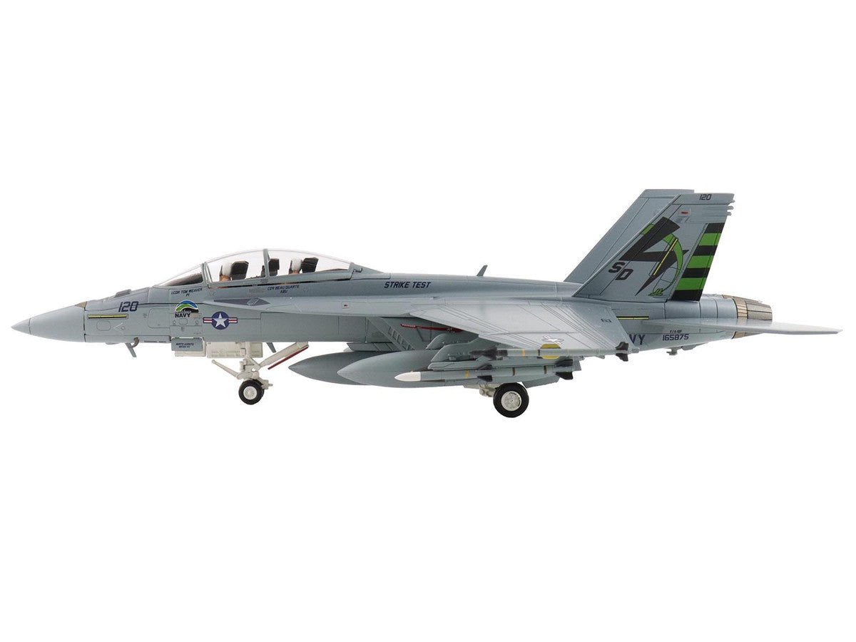 Boeing F/A-18F Super Hornet Fighter Aircraft "165875 Green Hornet VX-23 Salty Dogs NAS Patuxent River" (2011) United States Navy "Air Power Series" 1/72 Diecast Model by Hobby Master LuxuryLifeWay Online Store