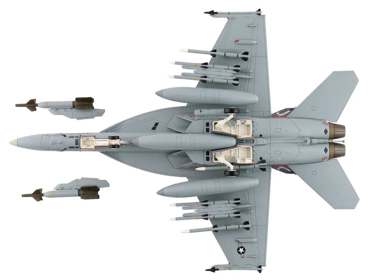Boeing F/A-18E Super Hornet Fighter Aircraft "166817 VFA-136 Knighthawks USS Trumman" (2024) United States Navy "Air Power Series" 1/72 Diecast Model by Hobby Master LuxuryLifeWay Online Store