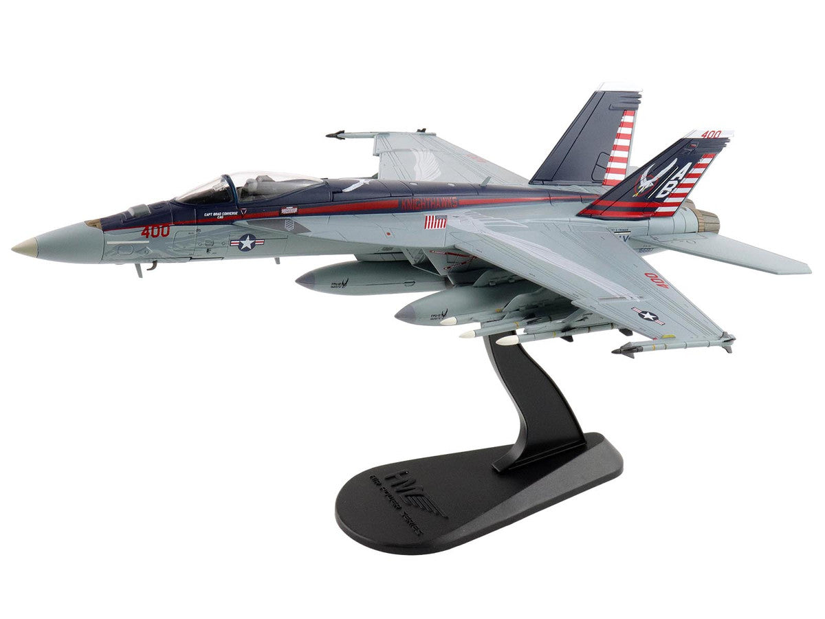 Boeing F/A-18E Super Hornet Fighter Aircraft "166817 VFA-136 Knighthawks USS Trumman" (2024) United States Navy "Air Power Series" 1/72 Diecast Model by Hobby Master LuxuryLifeWay Online Store