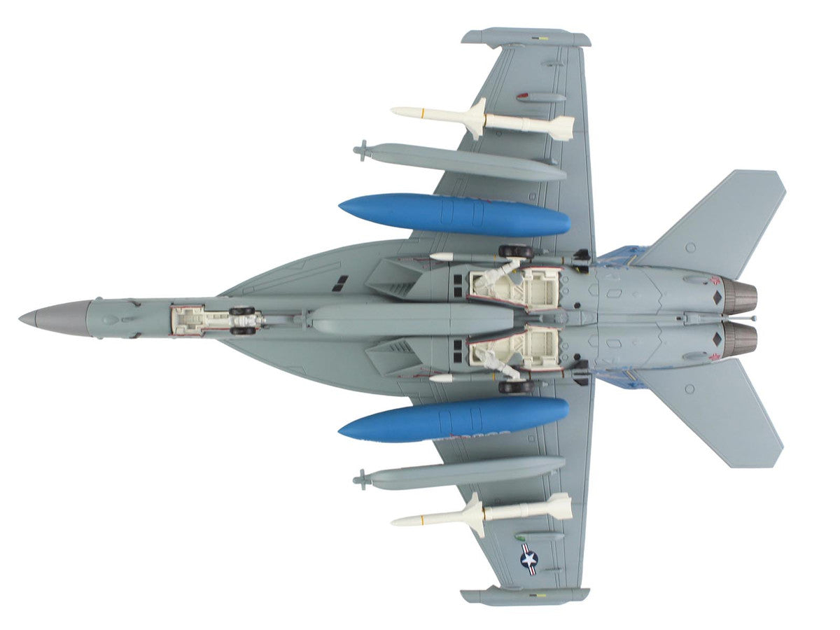 Boeing EA-18G Growler Aircraft "168256 VAQ-139 Cougars" (2025) United States Navy "Air Power Series" 1/72 Diecast Model by Hobby Master LuxuryLifeWay Online Store