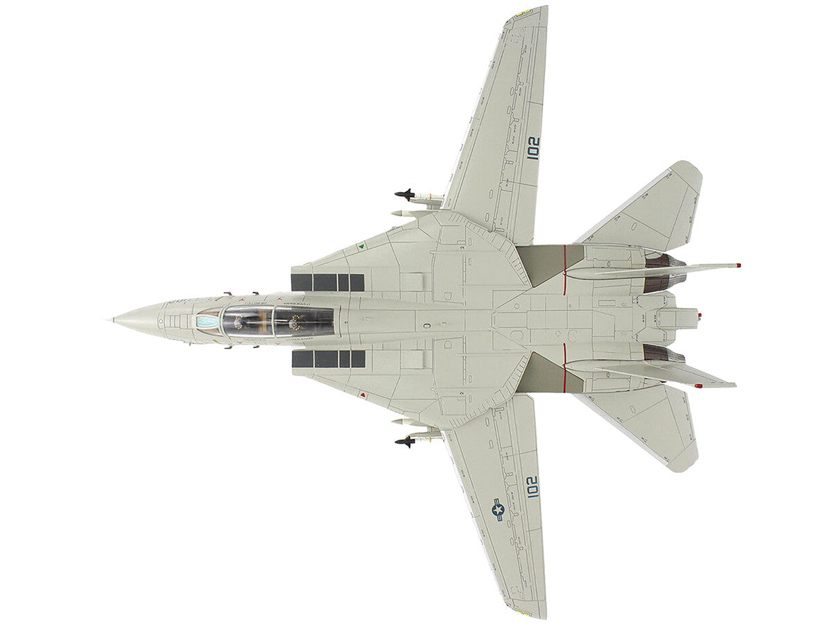 Grumman F-14A Tomcat Fighter Aircraft "Sukhoi Killer VF-41 Black Aces USS Nimitz" (1981) United States Navy "Air Power Series" 1/72 Diecast Model by Hobby Master LuxuryLifeWay Online Store