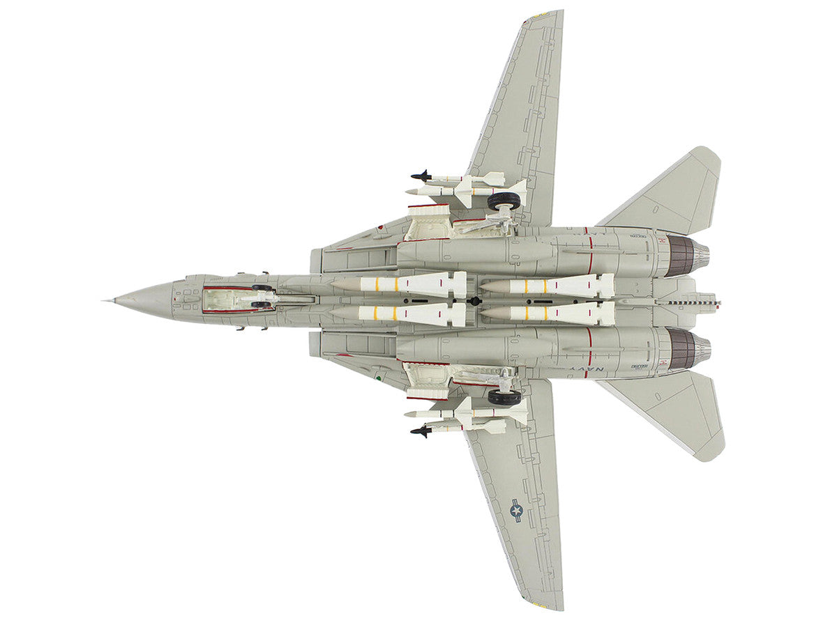 Grumman F-14A Tomcat Fighter Aircraft "Sukhoi Killer VF-41 Black Aces USS Nimitz" (1981) United States Navy "Air Power Series" 1/72 Diecast Model by Hobby Master LuxuryLifeWay Online Store