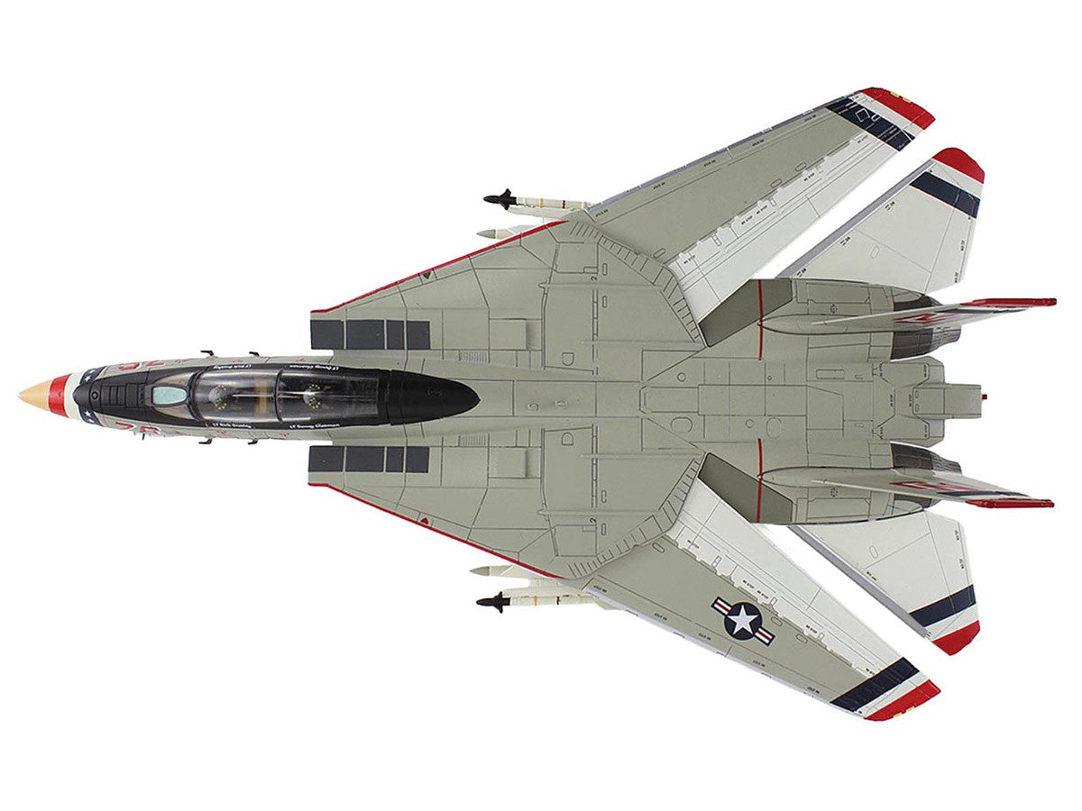 Grumman F-14A Tomcat Fighter Aircraft "Bicentennial Scheme VF-124" (1976) United States Navy "Air Power Series" 1/72 Diecast Model by Hobby Master LuxuryLifeWay Online Store