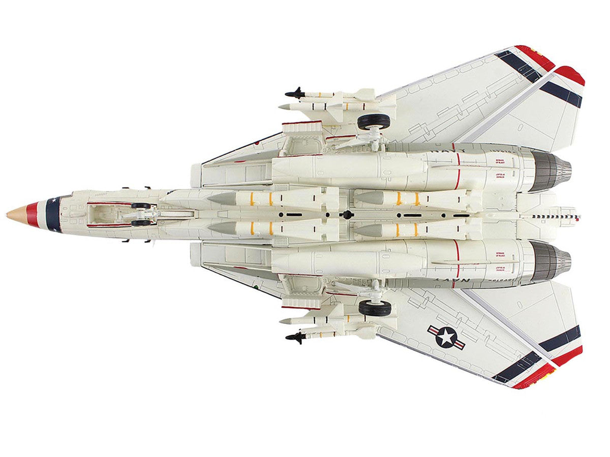 Grumman F-14A Tomcat Fighter Aircraft "Bicentennial Scheme VF-124" (1976) United States Navy "Air Power Series" 1/72 Diecast Model by Hobby Master LuxuryLifeWay Online Store