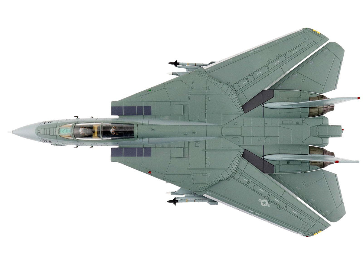 Grumman F-14A Tomcat Fighter Aircraft "VF-1 (with Optional Decals)" United States Navy "Air Power Series" 1/72 Diecast Model by Hobby Master LuxuryLifeWay Online Store