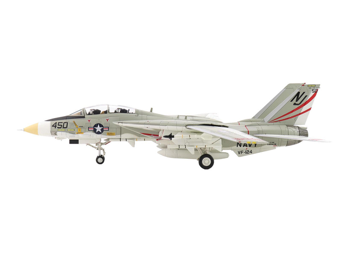 Grumman F-14A Tomcat Fighter Aircraft "VFA-124 Gunfighters" (1978) United States Navy "Air Power Series" 1/72 Diecast Model by Hobby Master LuxuryLifeWay Online Store