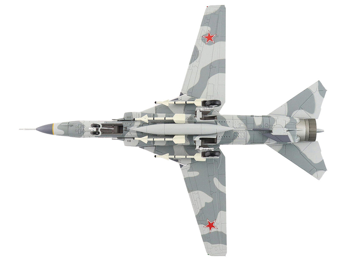 Mikoyan-Gurevich MiG-23MS Flogger-E Fighter Aircraft "4477th Test and Evaluation Squadron Red Eagles Nevada" (1981-88) United States Air Force "Air Power Series" 1/72 Diecast Model by Hobby Master LuxuryLifeWay Online Store