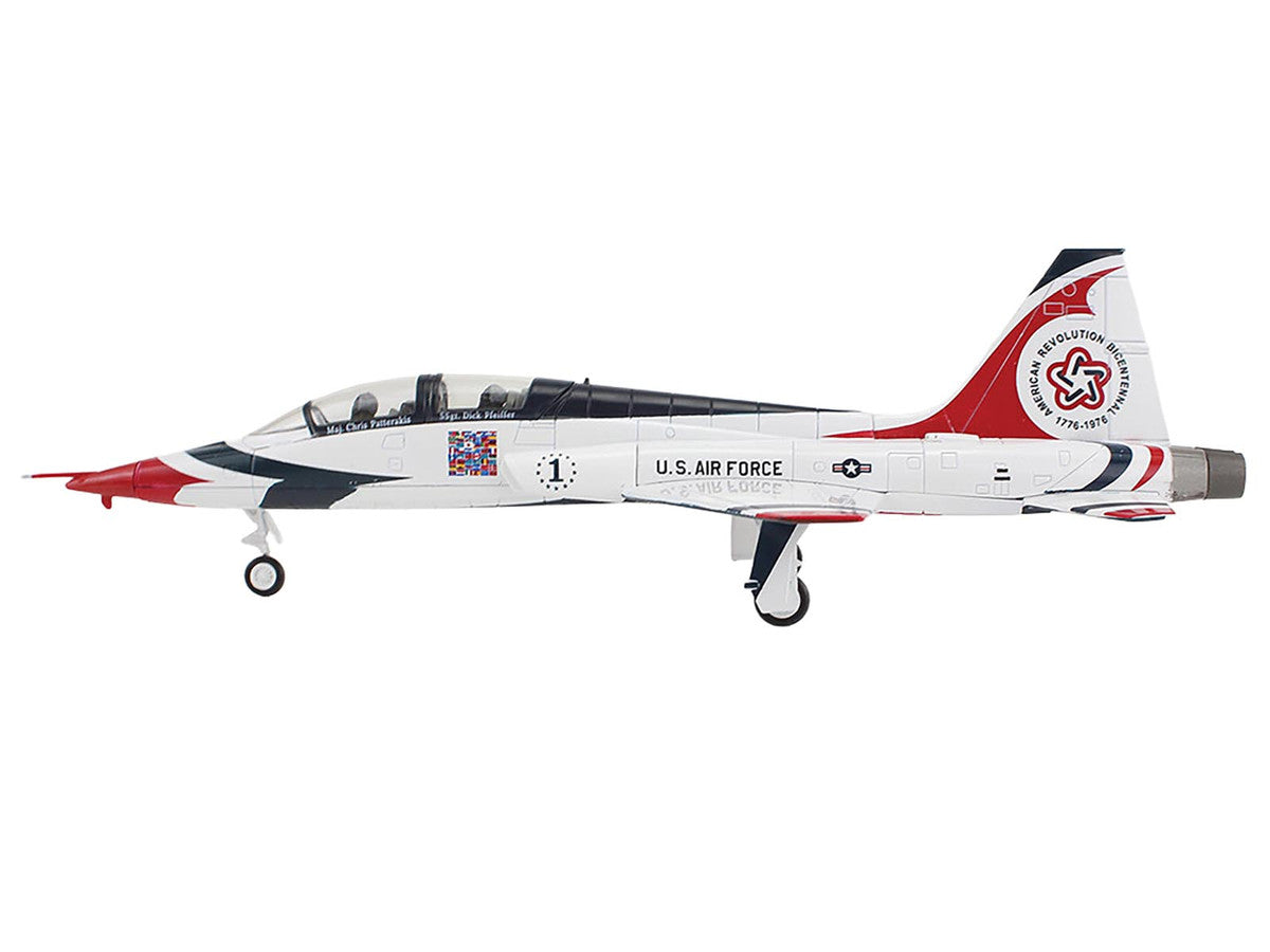 Northrop T-38 NASA Aircraft "#1 Thunderbirds Bicentennial Scheme" (1976) United States Air Force "Air Power Series" 1/72 Diecast Model by Hobby Master LuxuryLifeWay Online Store
