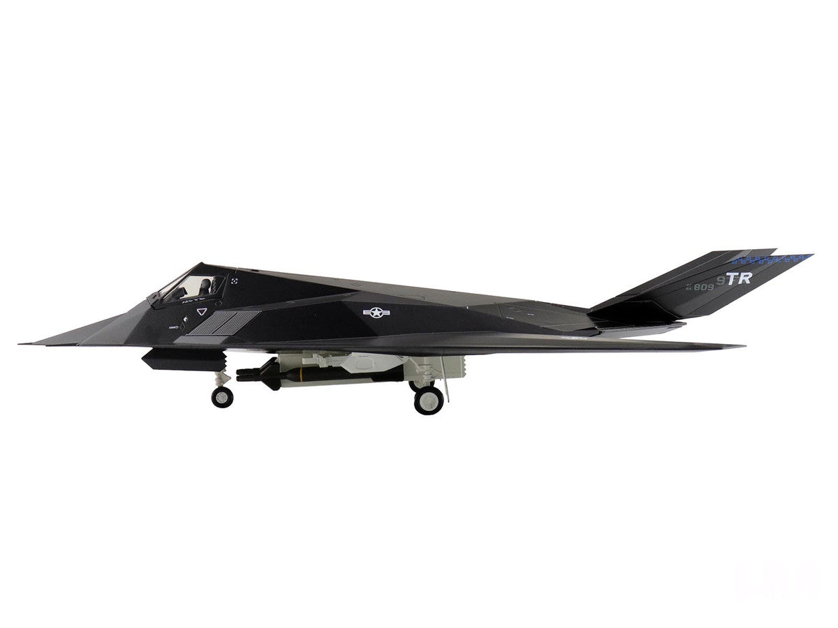 Lockheed F-117A Nighthawk Stealth Aircraft "84-0809" (2022) United States Air Force "Air Power Series" 1/72 Diecast Model by Hobby Master LuxuryLifeWay Online Store
