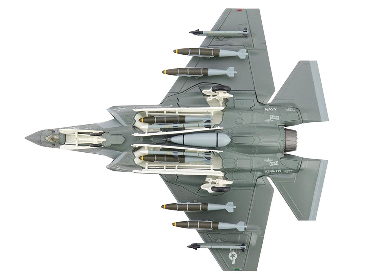 Lockheed F-35C Lightning II Aircraft "169034 VFA-125 Rough Raiders" (2022) United States Navy "Air Power Series" 1/72 Diecast Model by Hobby Master LuxuryLifeWay Online Store