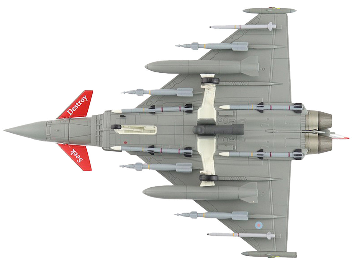 Eurofighter Typhoon Fighter Aircraft "ZK315 41 Squadron RAF Coningsby" (2015) Royal Air Force "Air Power Series" 1/72 Diecast Model by Hobby Master LuxuryLifeWay Online Store