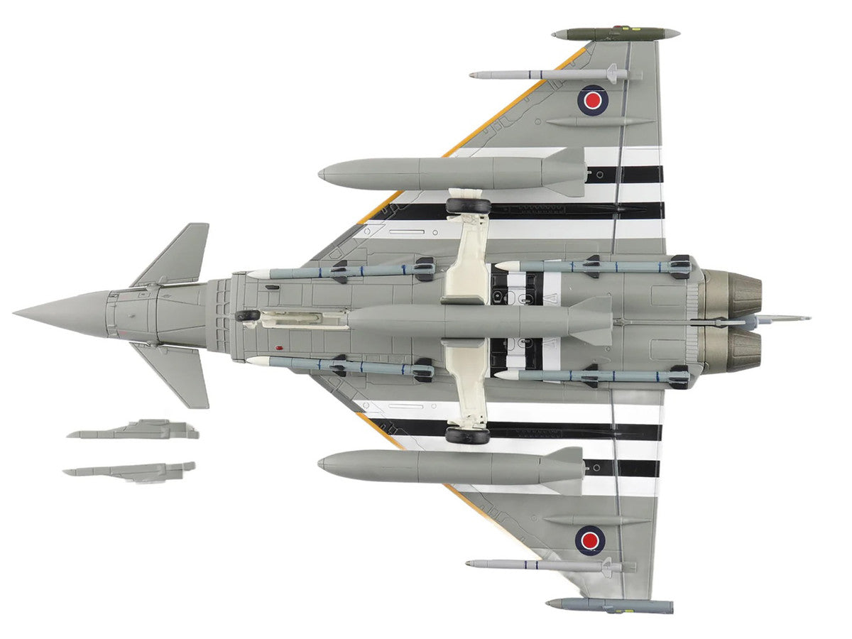 Eurofighter Typhoon FGR4 Fighter Aircraft "ZJ913 FM-G" (2024) British Royal Air Force "Air Power Series" 1/72 Diecast Model by Hobby Master LuxuryLifeWay Online Store