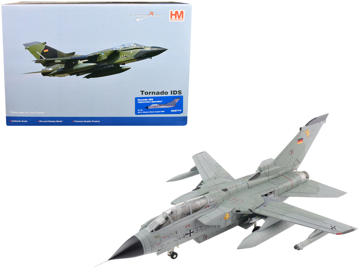 Panavia Tornado IDS Aircraft "Afghanistan Operation" "44+97 AG 51 Mazar-e Sharif" (August 2008) "Air Power Series" 1/72 Diecast Model by Hobby Master LuxuryLifeWay Online Store