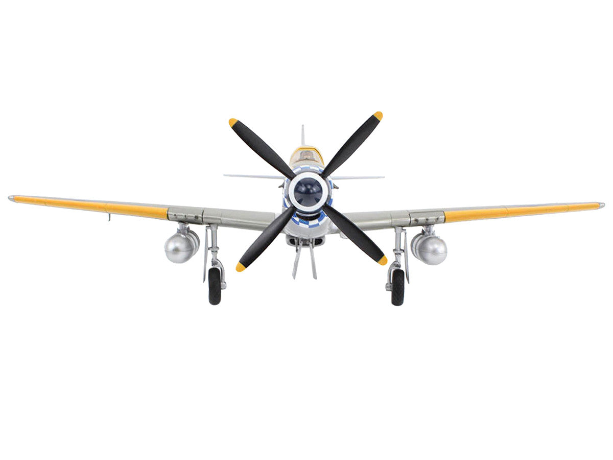 North American Mustang Mk.IV Fighter Aircraft "Flight Lieutenant Arthur S. 'Joe' Doley 19th Squadron" (1945) British Royal Air Force "Air Power Series" 1/48 Diecast Model by Hobby Master LuxuryLifeWay Online Store