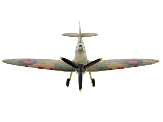 Supermarine Spitfire Mk.1a Fighter Aircraft "X4009 Flight Lieutenant P.C. Hughes" (1940) British Royal Air Force "Air Power Series" 1/48 Diecast Model by Hobby Master LuxuryLifeWay Online Store
