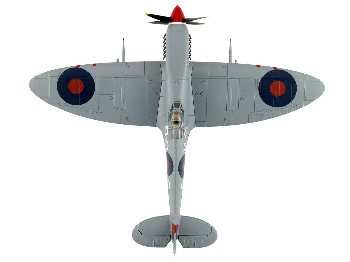 Supermarine Spitfire Mk IXc Fighter Aircraft "MA466 BQ-S No. 451 Squadron Corsica" (1944) Royal Australian Air Force "Air Power Series" 1/48 Diecast Model by Hobby Master LuxuryLifeWay Online Store
